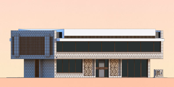 Iwanoff House by Iwan Iwanoff in Floreat illustration by Harry Young