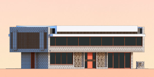 Iwanoff House by Iwan Iwanoff in Floreat illustration by Harry Young