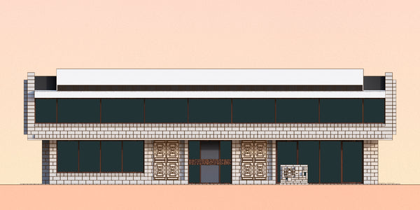 Iwanoff House by Iwan Iwanoff in Floreat illustration by Harry Young