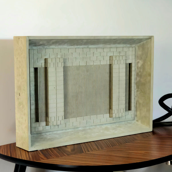 Iwanoff House Tribute Sculpture Large staged Harry Young Art