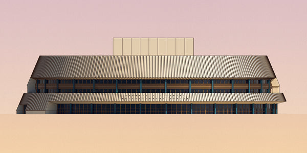 Perth Entertainment Centre digital art print by Harry Young