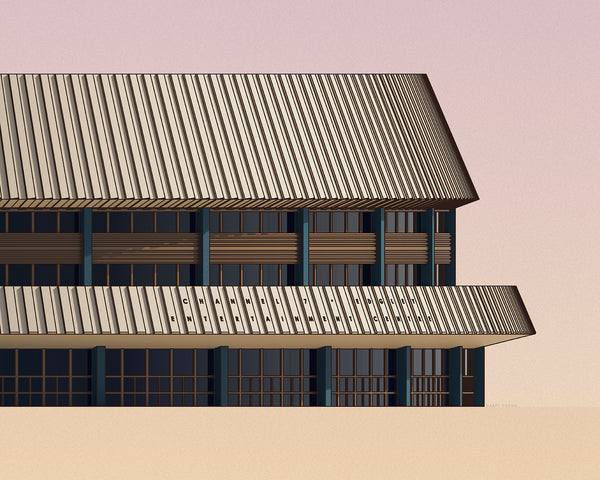 Perth Entertainment Centre digital art print by Harry Young