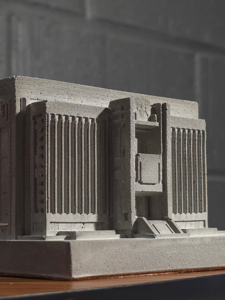 Northam Library and (former) Council Offices Iwan Iwanoff sculpture by Perth artist Harry Young Close up details